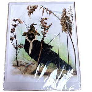 Cheryl Baker Crow Shaman Signed 8/250 Limited Edition Fantasy Art Print 12x16